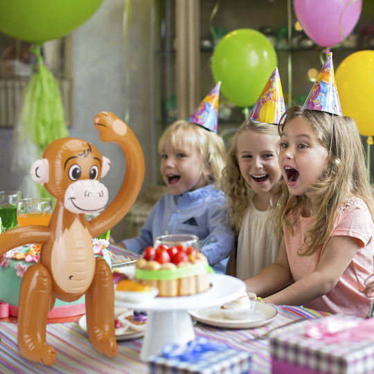 Inflatable Monkey Relaxdays Dimensions 58 X 45 X 40 Cm
