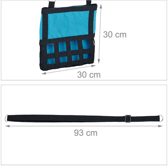 Lüftertasche Kaninchen Meerschweinchen Baumwolle Polyester Blau Schwarz
