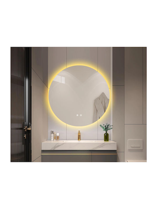 Martin Home Кръгло Банско Огледало LED 60x60см