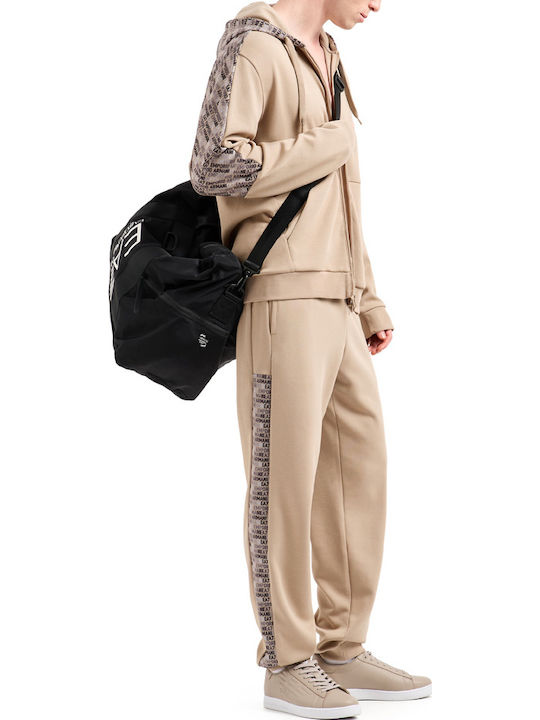 Sweatpants with Elastic Beige