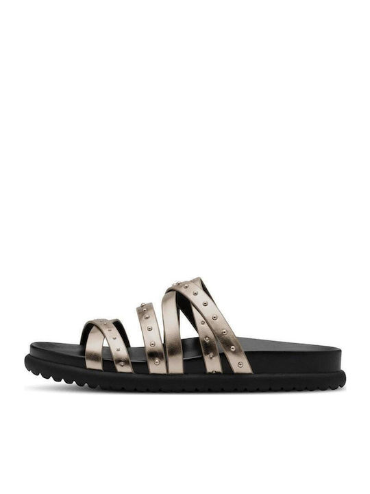 Women's Flat Sandals Bronze