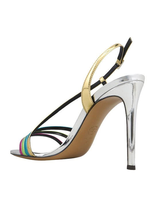 Din piele Sandale Multicolor