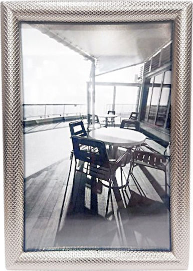 Karvounis Photo Frame with Silver Metallic Frame 13x18