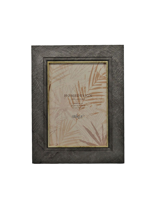 Ankor Plastic Photo Frame With Gray Frame