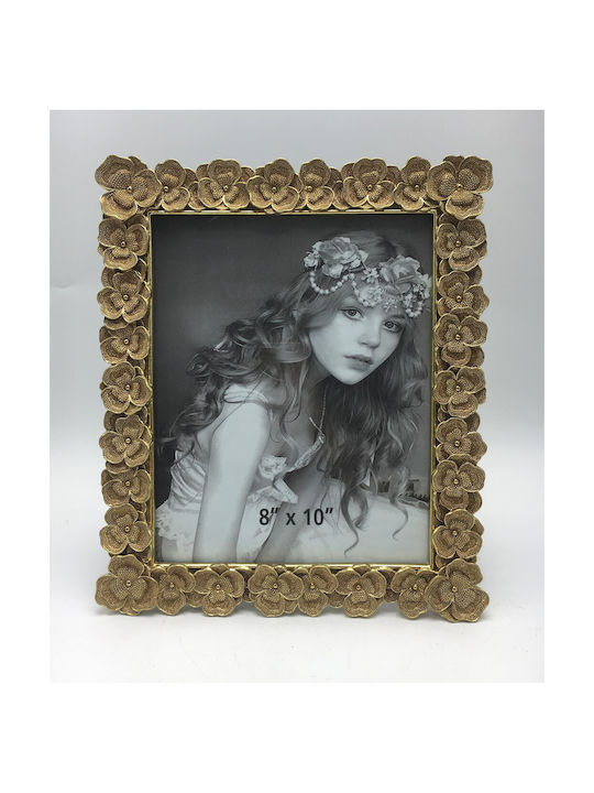 Embossed Gold Frame Blossom Polyresin Photo 20×25 Polyresin 22433-81