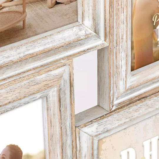 ZEP Fotorahmen Hölzernes mit Beige Rahmen