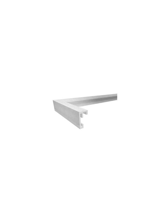 Walther Silver Photo Frame with Gray Frame