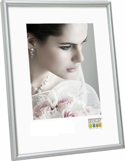 Deknudt Plastic Photo Frame with Gray Frame