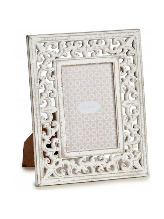 Gift Decor Rama Foto Din Lemn Alb