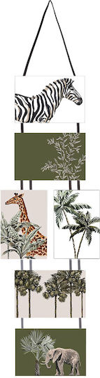 Atmosphera Multi Picture Frame Wall-mounted 6 Photos Plastic