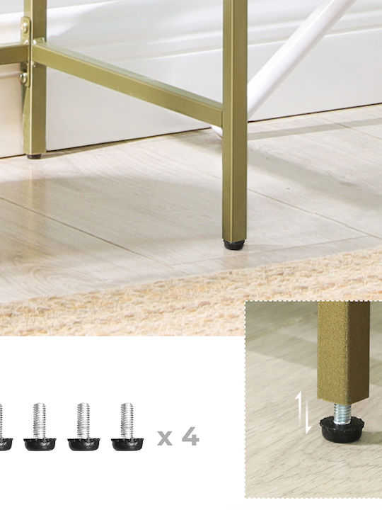 Konsole Goldenes L100xB30xH73cm