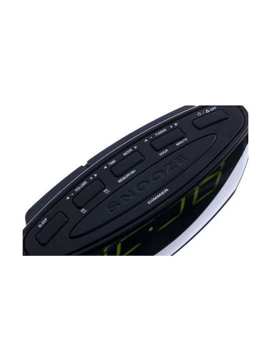 Adler AD-1211 Επιτραπέζιο Ψηφιακό Ρολόι με Ξυπνητήρι & Ραδιόφωνο AD 1211
