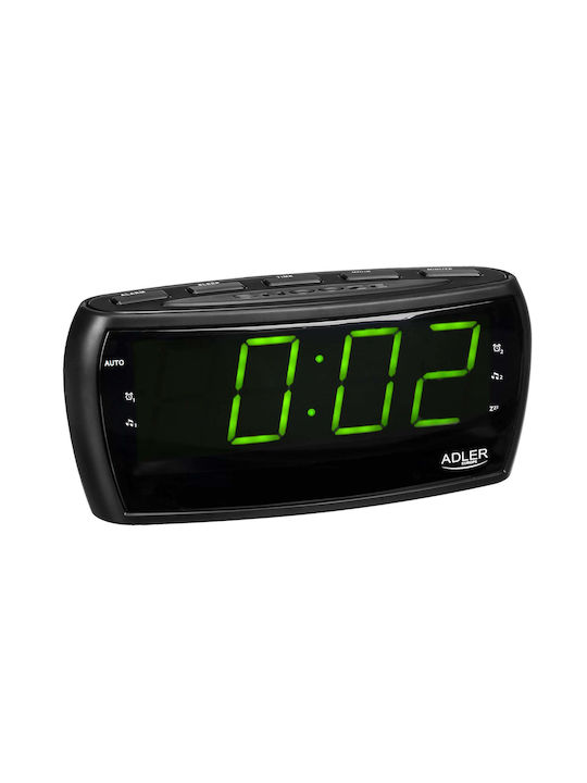Adler AD-1211 Επιτραπέζιο Ψηφιακό Ρολόι με Ξυπνητήρι & Ραδιόφωνο AD 1211
