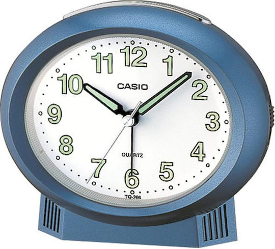 Casio Επιτραπέζιο Ρολόι με Ξυπνητήρι TQ266
