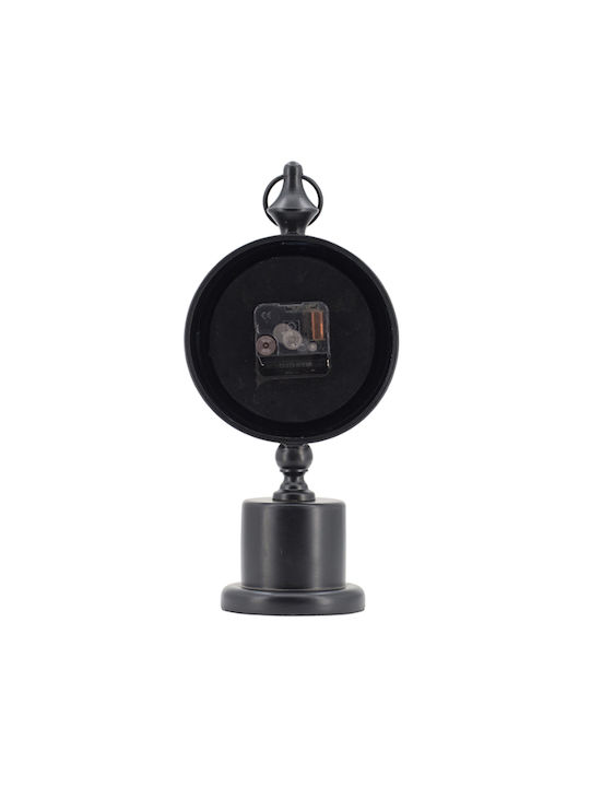 Artekko Artekko Tabletop Clock with Indicators Metal Black 48180