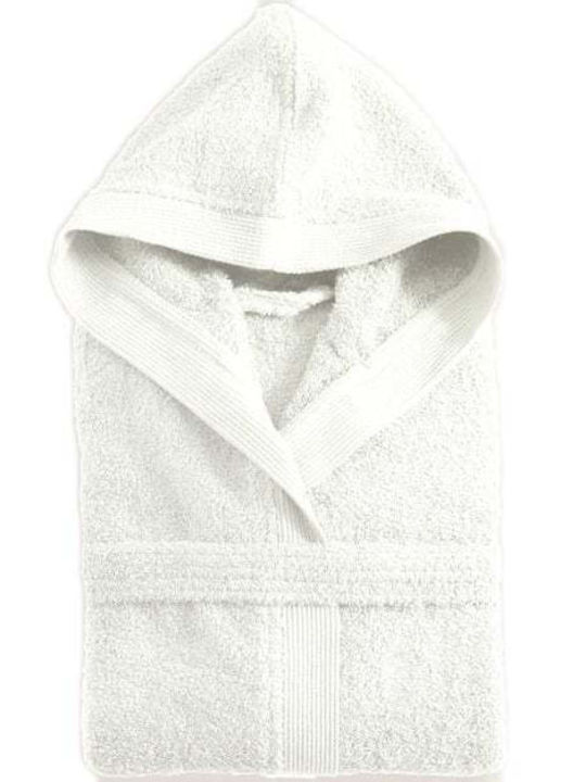 Rythmos Amadeus Bathrobe with Hood White 420gr/m²