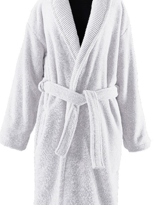 Guy Laroche Deluxe Spa Дамски халат с яка Бял 380гр/кв.м 1131090219017