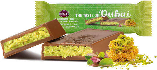 Млечен шоколад Taste Dubai с шамфъстък и кадаиф 30g