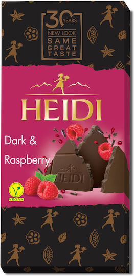 Heidi Dark Chocolate Dark Raspberry 80gr