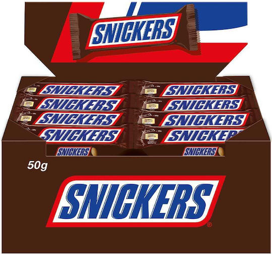 Snickers Chocolate Milk Caramel Peanut 50gr
