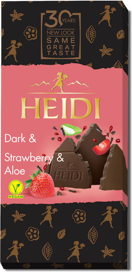 Heidi Тъмен Шоколад с Ягода и Алое Вера 80г