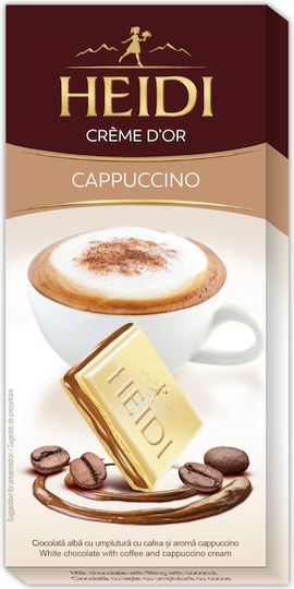 Heidi Шоколад Бял Cappuccino 90gr 1бр