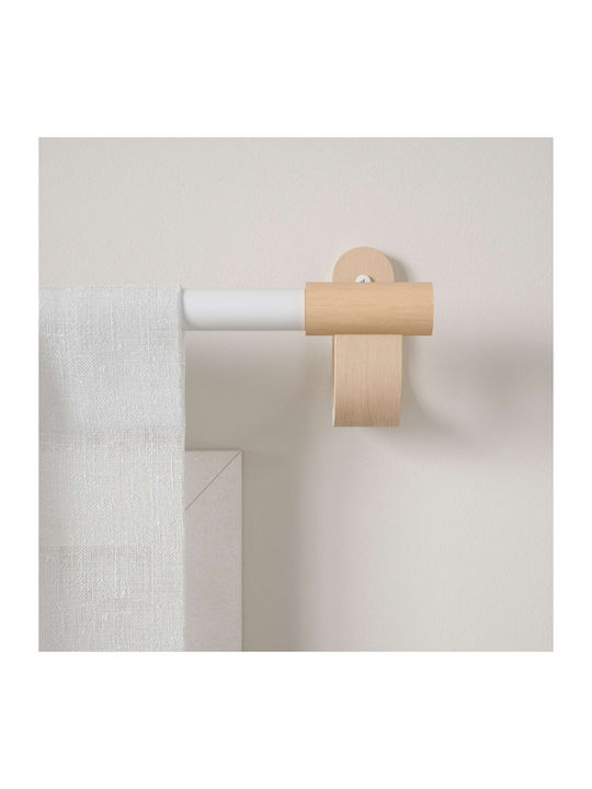 Umbra Extendable Metallic Curtain Pole Bellwood Single Diameter 25mm Length 107-305cm