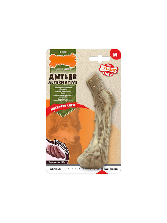 Nylabone Extreme Knochenspielzeug Hund Kauspielzeug mit Geschmack Speck Groß 19εκ. 1Stück Dura-Horn