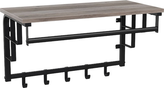 Vasagle Industrial Μεταλλική 5 Θέσεων 66x30x27cm Vasagle Industrial Μεταλλική 5 Θέσεων 66x30x27cm