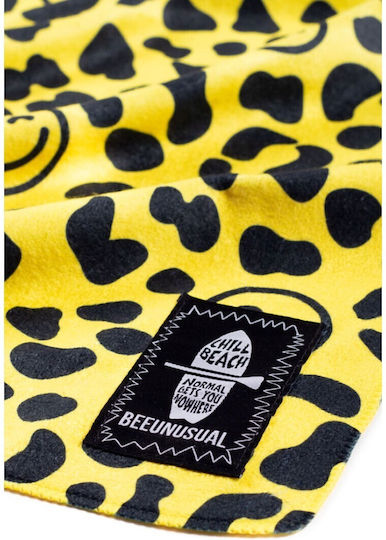 Bee. Unusual. Houba Πετσέτα Microfiber Σώματος 340gr/m² Διπλής Όψεως Αντιβακτηριδιακή 150x100εκ.
