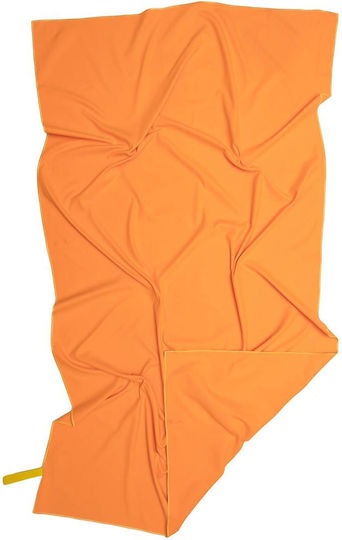 Viopros Πετσέτα Microfiber Σώματος Πορτοκαλί 160x90εκ.