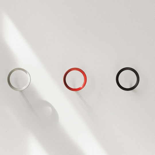 Normann Copenhagen Метална Черна Стенна Закачалка 7.8x4.5cm