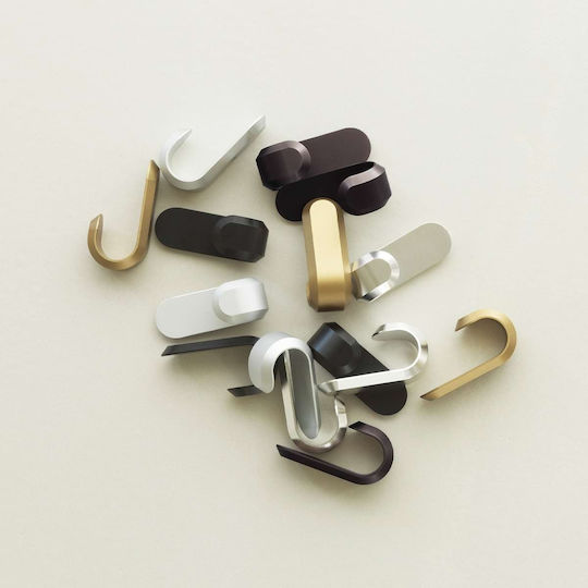 Normann Copenhagen Κρεμάστρα Τοίχου Μεταλλική Χρυσή 2.1x3x5.8cm