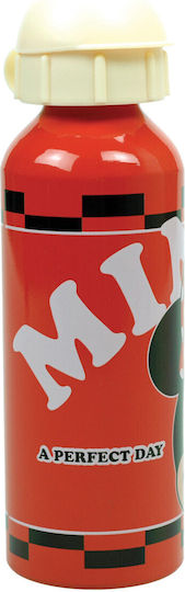 Disney Minnie Mouse Παιδικό Παγούρι Minnie Αλουμινίου 520ml
