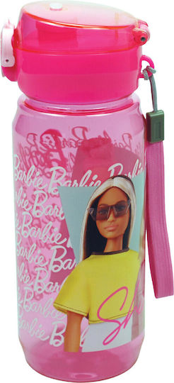 Barbie Παιδικό Παγούρι Πλαστικό 600ml