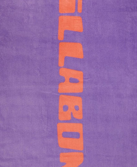 Billabong Lie Down Βαμβακερή Μωβ 180x180εκ.