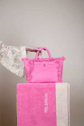 Feel & Touch Strandtuch Rosa 170x80cm.