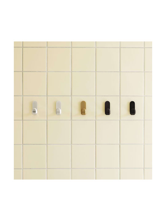 Normann Copenhagen Wall Hanger Metal Black 2.1x3x5.8cm
