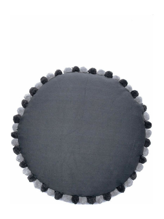 Bean Bag Bolster Spree Grey 60x60cm