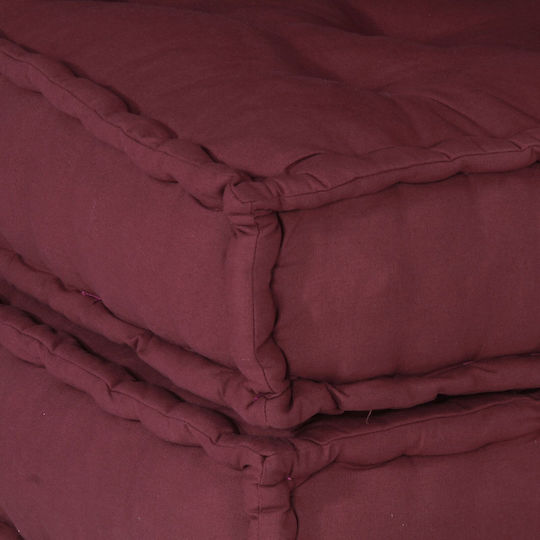 Bean Bag Chair Waterproof Burgundy 140x70x54cm