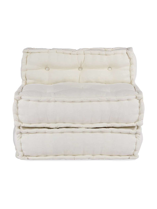 Puf Bolster Cremă 70x70x54cm