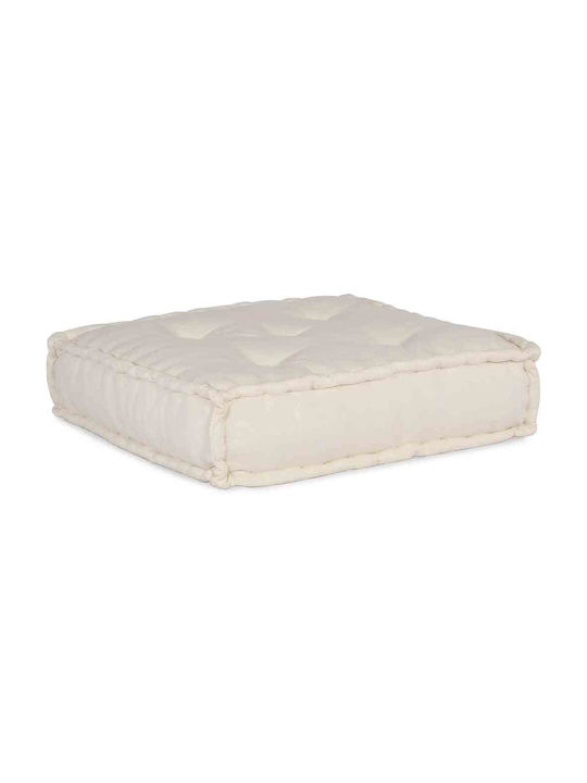 Puf Bolster Cremă 70x70x54cm