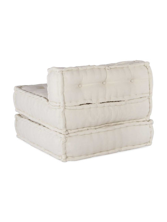Puf Bolster Cremă 70x70x54cm