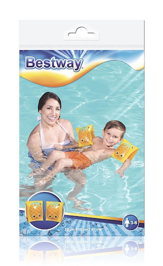 Bestway Swimming Armbands Vinyl for 3-6 Years 23x15cm Random Colour