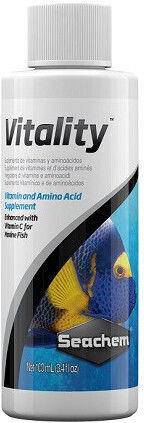 Seachem Vitality Aquarium Water Treatment for Vitamin Boost 100ml