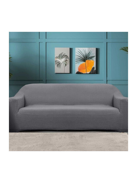 Elastic Sofa Covers Intense Light Grey Elastic Armchair Cover Madi