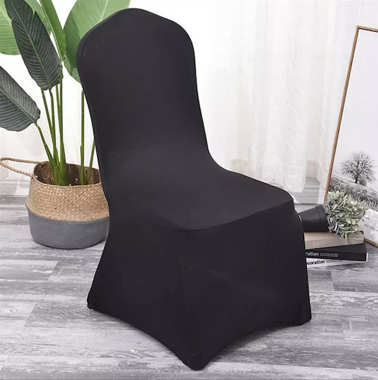 Green Blue Elastic Cover for Chair Black 88x50cm 1pcs GB373