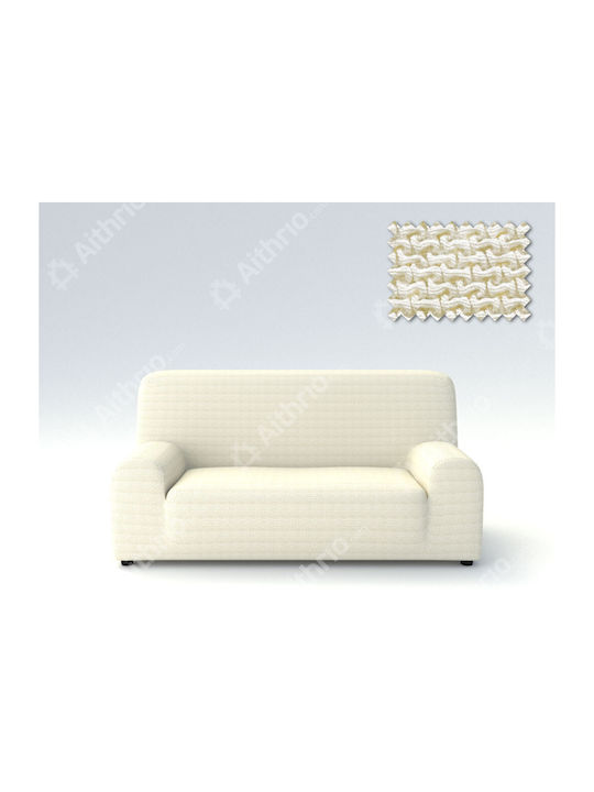 Aithrio Alaska Elastische Abdeckung für Vier-Sitzer-Sofa Ivory 1Stück Alaska-Prosarmogis-Ιβουάρ-Τετραθέσιος