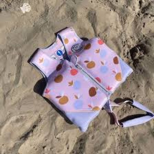 Swim Essentials Παιδικό Γιλέκο Κολύμβησης Νεοπρενίου με Αφαιρούμενα Τουβλάκια Ροζ