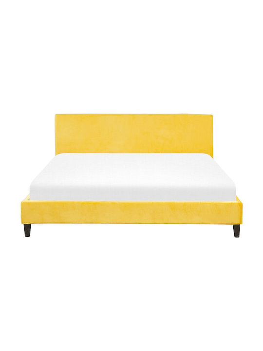 Beliani Fitou Elastic Cover for Armchair Yellow 180x200cm 1pcs 214047